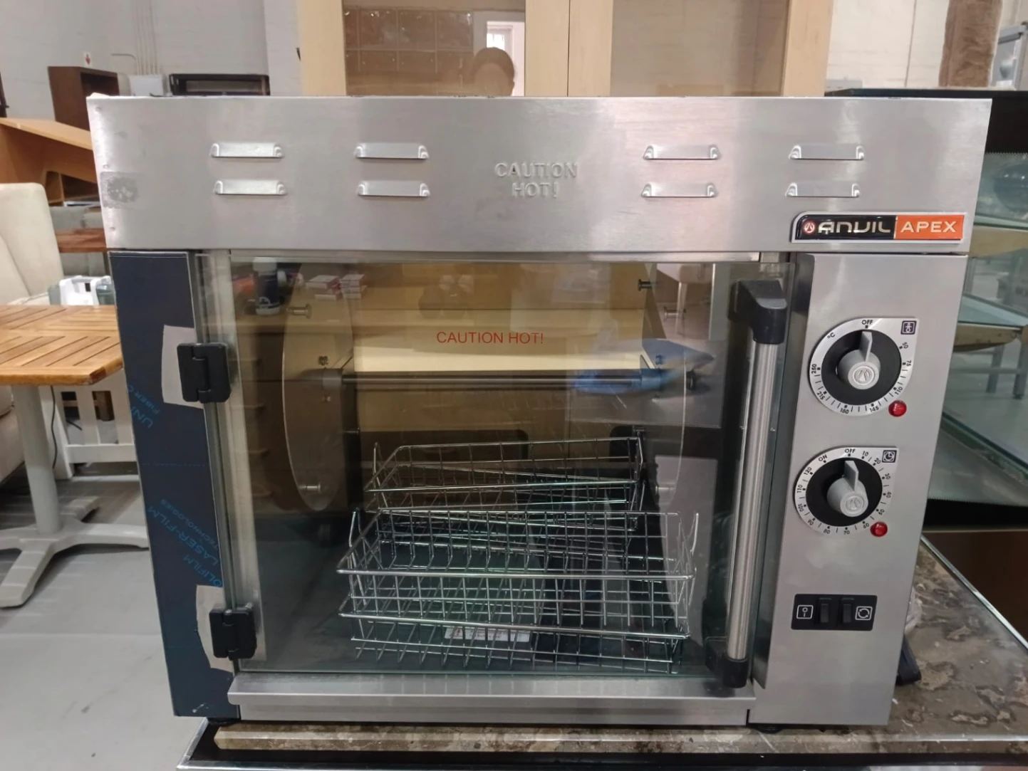 Anvil Apex 8 Bird Chicken Rotisserie New - Electric 