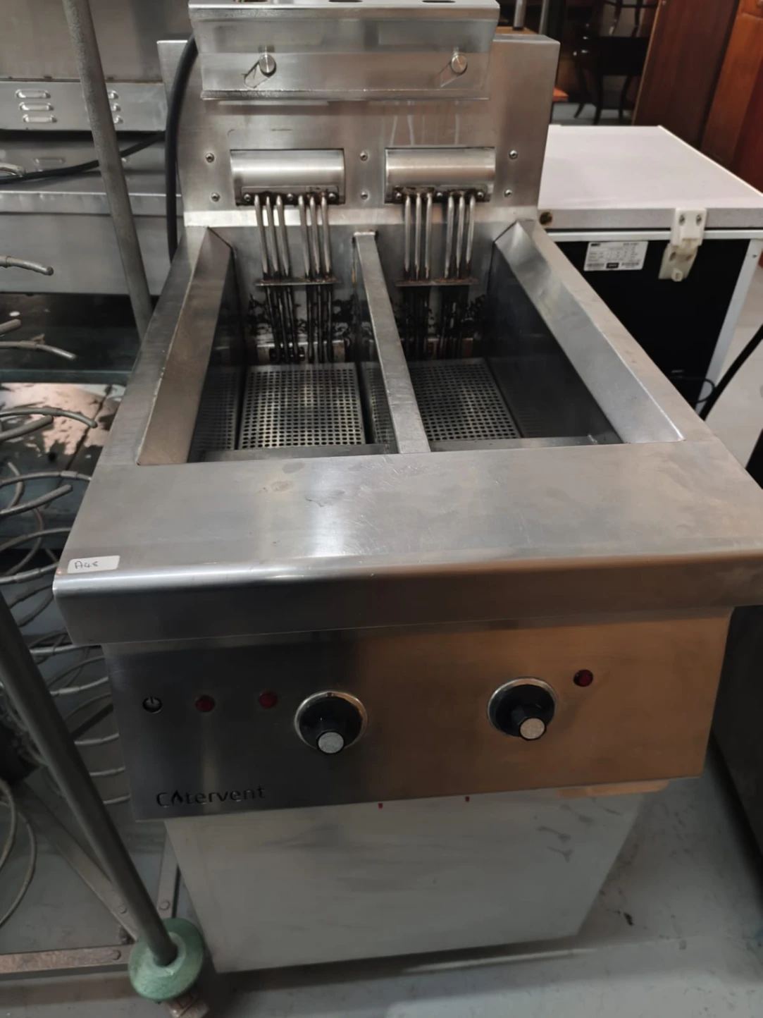 Catervent  Catervent Double 10L Deep Fryer - 3 Phase - Twin Tank - 2 x 10L — Second Hand Working